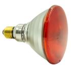 Philips 100 WAT radiant bulb red - reinforced glass