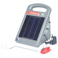 Solar energizer with built-in Chapron SC70 battery