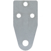 Mounting plate simple bracket for hanging the block