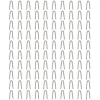 Skoble for fixing forest mesh on wooden posts 100 pcs.