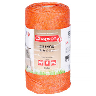 Orange polywireed electric fencing FILINOX 500m