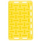 Separation panel for pigs large 121.5 x 78 cm yellow