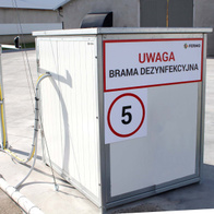 brama do dezynfekcji fermo