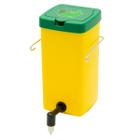 Droplet drinker for rabbits with hopper 1l yellow