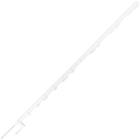 Polypropylene stake post 157 cm reinforced TITANIUM double spitz