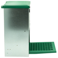 External feeder for self-closing poultry Feed-Saver 12 kg