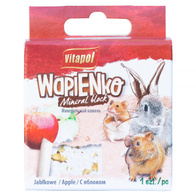 Lime apple cube for rabbits, hamsters and other rodents