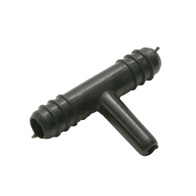 Connecting the tee hose fi 10 mm with the departure T to the hose fi 7 mm