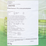 Feed for rabbits NUTRENA Rabbit Premium Rabbit and Junior with coccidiasti 25 kg