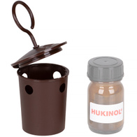 Dispenser on Hukinol scent repeller of wild game