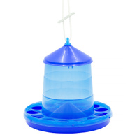 Feedinger for poultry 2 kg transparent NEPTUN