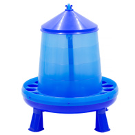 Feedingstuff for poultry 8 kg with transparent legs NEPTUN