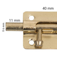 Closure latch for rabbit cages small