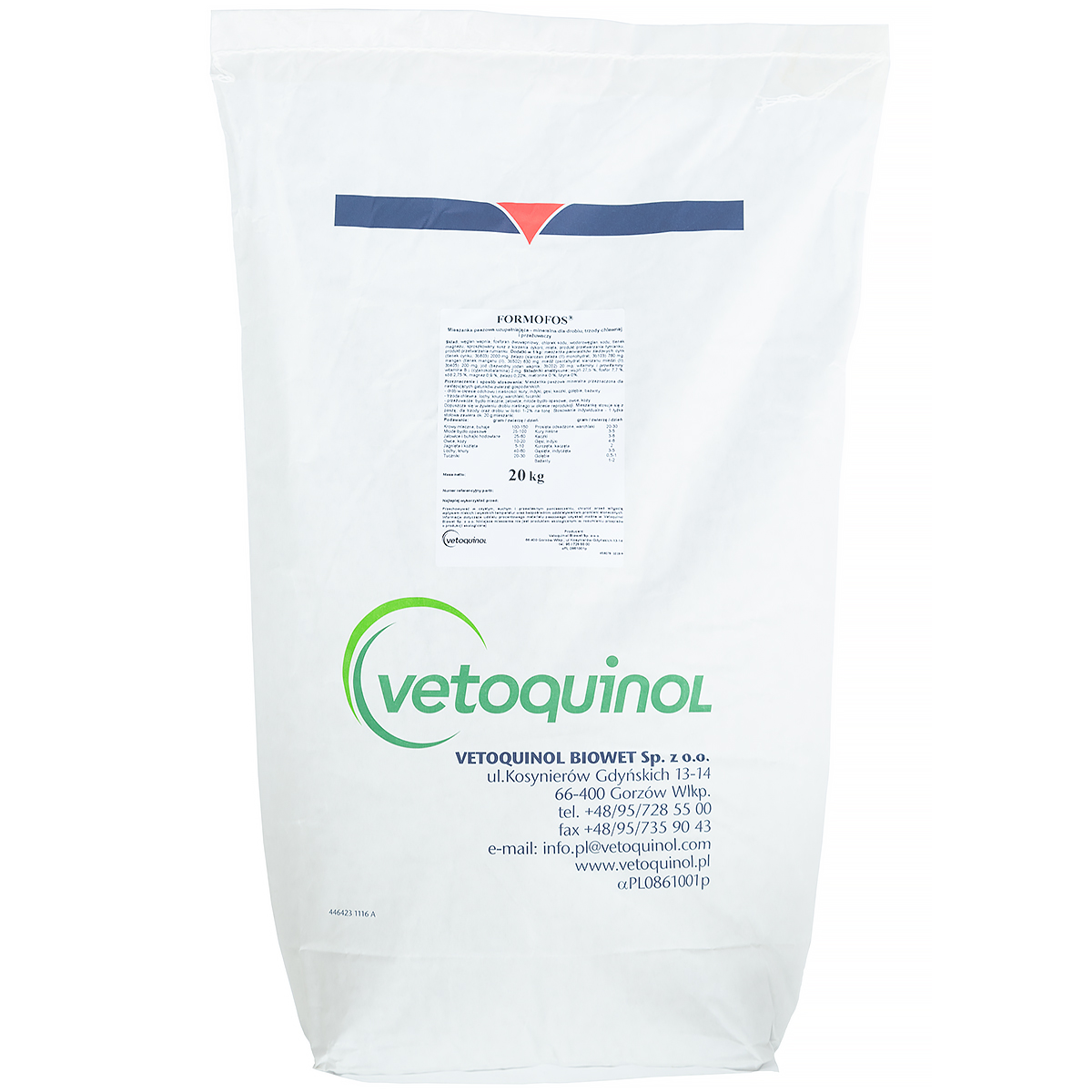 Formofos 20 kg MPM compound feed for animals BIOWET 