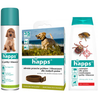 HAPPS flea and tick kit for small dogs