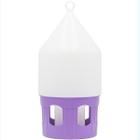Hanging drinker for pigeons with tray antibacterial 5 l