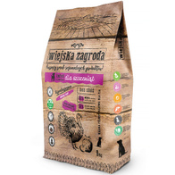 Dry dog food Wiejska Zagroda turkey with apple M 9 kg puppy