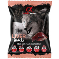 Alpha Spirit Dog Treat Cubes with Liver 50 g