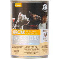 Wet dog food monoprotein PetRepublic chicken 12 x 400 g