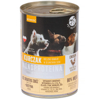 Wet dog food monoprotein PetRepublic chicken 400 g