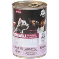 Wet dog food monoprotein PetRepublic beef 400 g