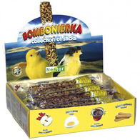 Classic chocolate box for canaries 12 flasks NESTOR