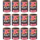 Wet dog food RAFI JUNIOR with veal 12 x 400 g