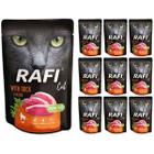 Rafi wet cat food with duck 10 x 100 g
