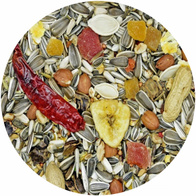 Large Parrot Food with Dried Fruit and Vegetables Vita-Organic MDM 10 kg