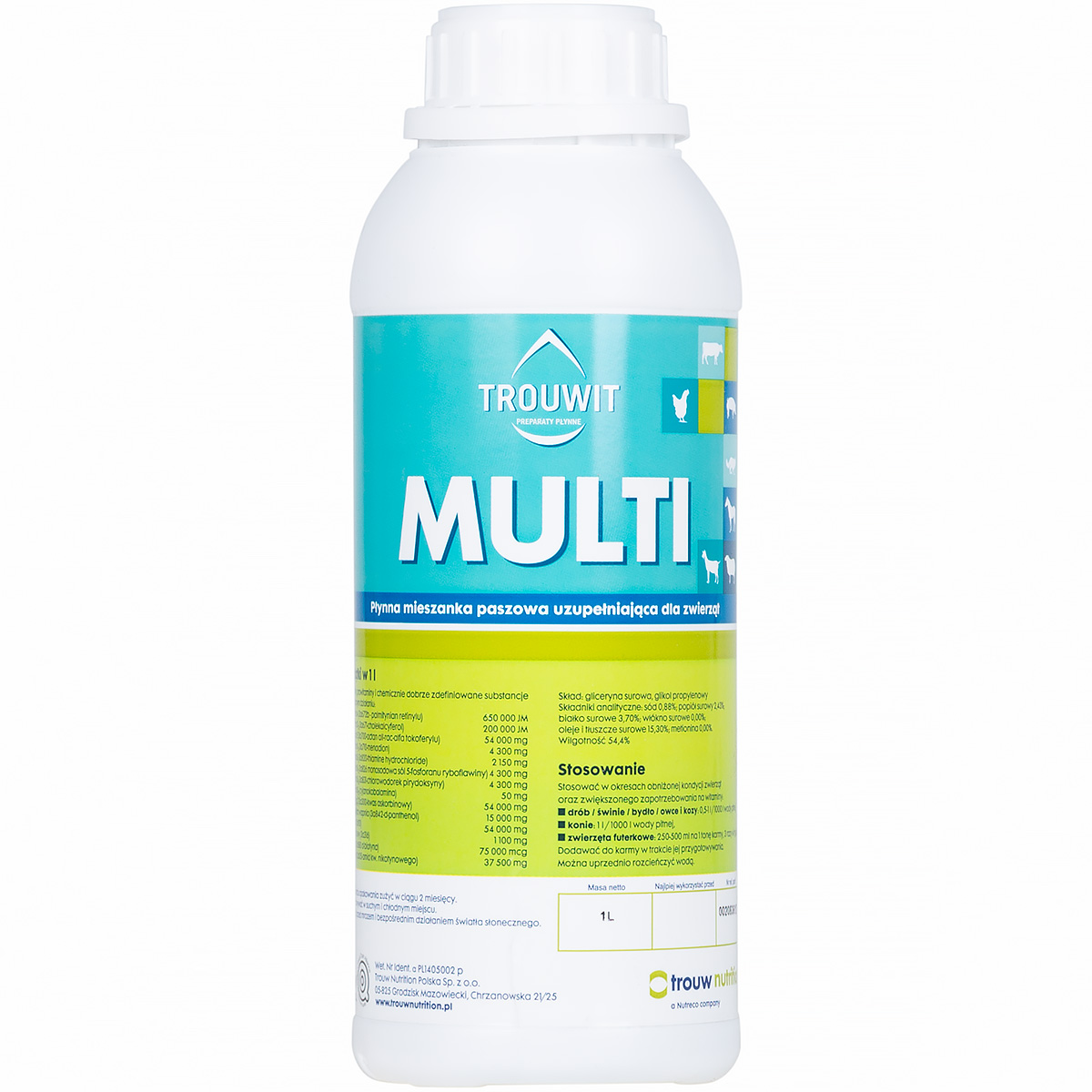 Trouwit MULTI 1 l vitamin complex for farm animals