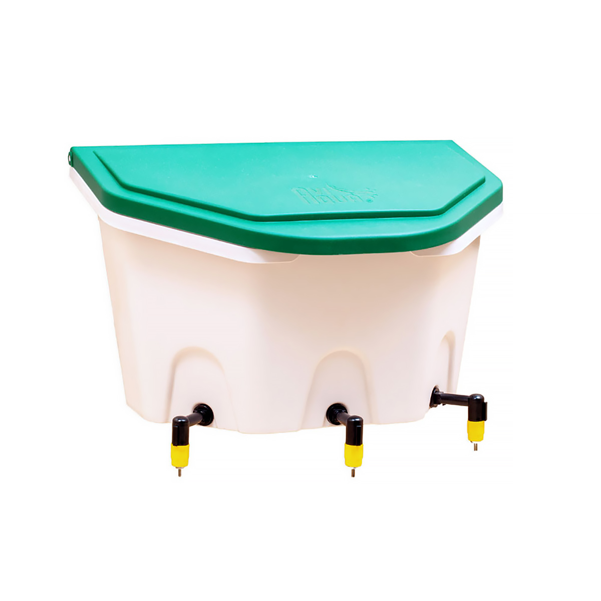 Automatic drinker 8 l for poultry with nipples KAPIK