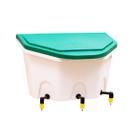 Automatic drinker 8 l for poultry with nipples KAPIK