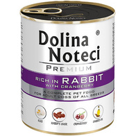 Dolina Noteci Premium wet dog food with rabbit set in cans 6 x 800 g