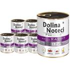 Dolina Noteci Premium wet dog food with rabbit set in cans 6 x 800 g