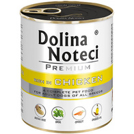 Wet dog food Dolina Noteci Premium mix of 4 flavors poultry 12 x 800 g