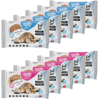 Wet cat food TUF TUF sachets mix of flavors 40 x 100 g