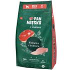 Dry dog food Pan Miesko with Herbs beef with rabbit hypoallergenic M 9 kg adult dogs