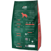 Dry dog food Pan Miesko with Herbs beef with rabbit hypoallergenic M 9 kg adult dogs