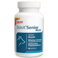 Dolvit Senior Plus preparation for mature dogs with glucosamine Dolfos 90 tabl.