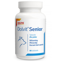 Dolvit Senior Vitamins for Senior Dogs Dolfos 90 tabl.