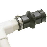 - rubber fitting with thickening with pipe bands 22 x 22 mm