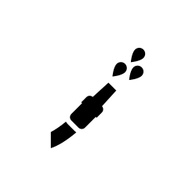 Automatic system for removing water from pipes and nozzle