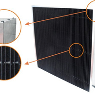 Blackout filter for peak fan