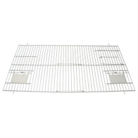 Cage front for parrots, canaries and nightingales 60 x 30 cm - 2 x door 2 flip-flops