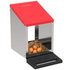 Perch nest for laying hens for laying and incubating eggs