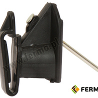 Izolator do taśmy pastucha RUBAN-FIX z gwoździem do drewna