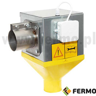 Galvanized pipe control unit fi 90 mm with sensor