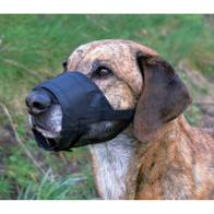 Nylon dog muzzle with mesh M