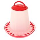 Feeder for poultry with a hopper of 10 kg