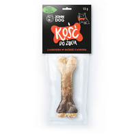 Dog bone with salmon 12 cm JOHN DOG